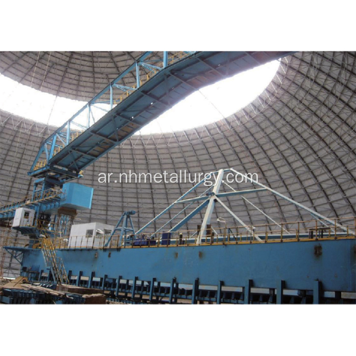 دائري نوع الجسر مكعبات خلط المكدس استرداد